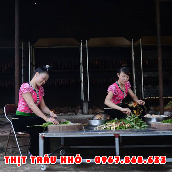 thitkho11 - 500g Thịt trâu khô gác bếp